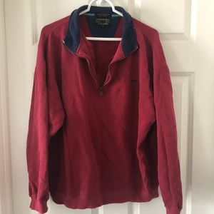 Vintage Half-zip Sweatshirt